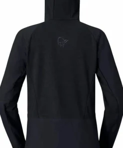 Norrøna Women's Møre Octa Zip Hood Caviar Online