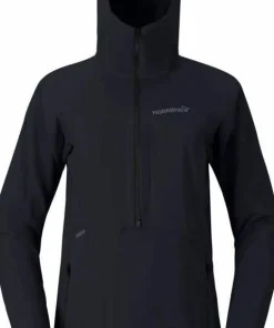 Norrøna Women's Møre Octa Zip Hood Caviar Online