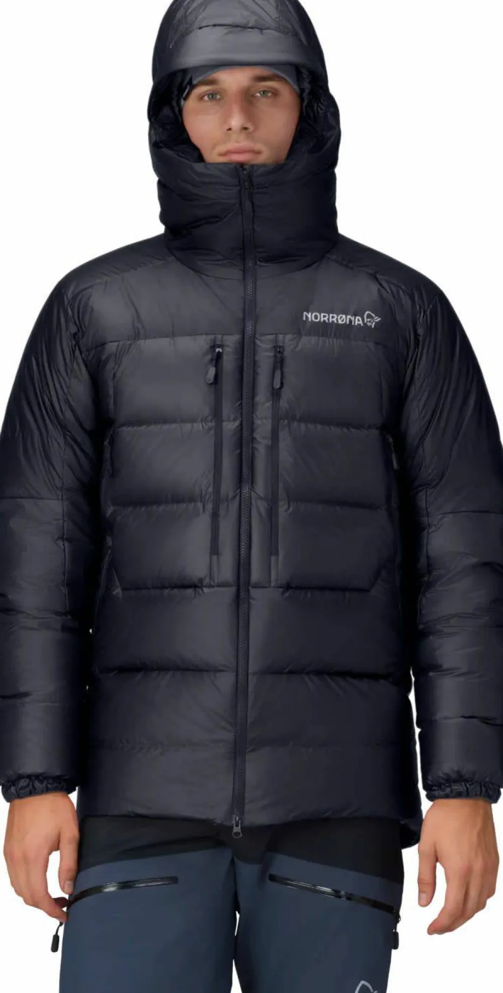 Norrøna Women's Trollveggen Down800 Hood Caviar Sale