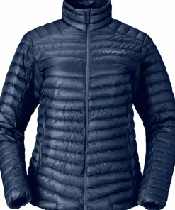 Norrøna Women's Trollveggen Superlight Down Jacket Indigo Night Blue