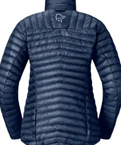 Norrøna Women's Trollveggen Superlight Down Jacket Indigo Night Blue