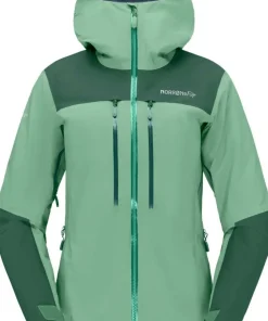 Norrøna Women's Trollveggen GORE-TEX Pro Light Jacket Dark Ivy