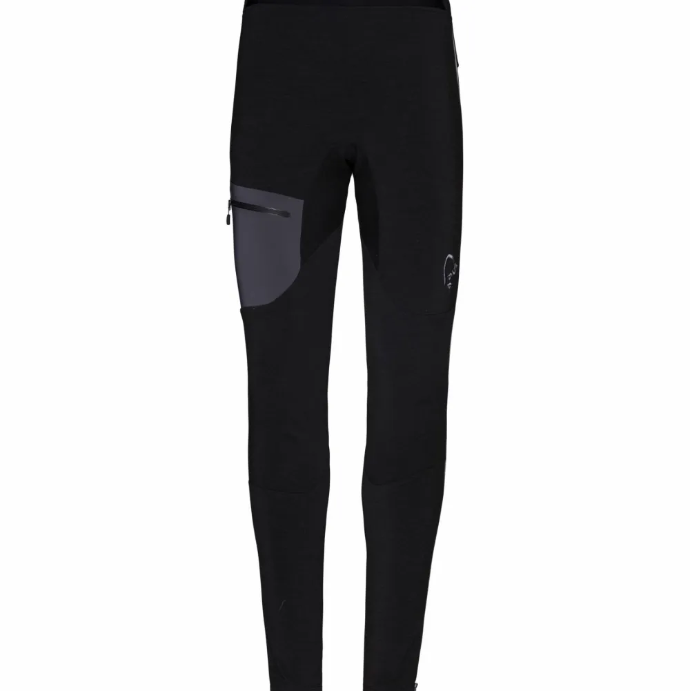 Norrøna Women's Trollveggen Warmwool2 Stretch Tights Caviar Clearance