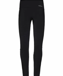 Norrøna Women's Trollveggen Warmwool2 Stretch Tights Caviar Clearance