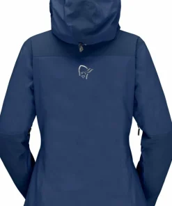 Norrøna Women's Trollveggen GORE-TEX Pro Light Jacket Indigo Night Clearance