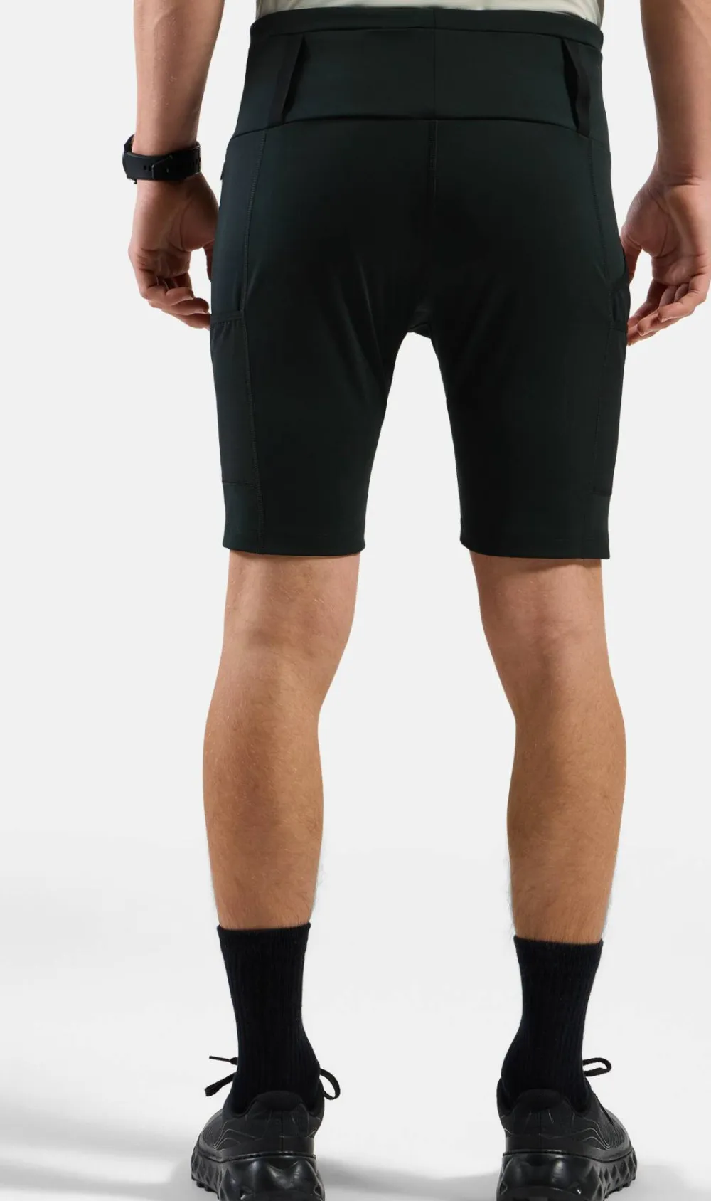 Odlo Men's X-Alp Trail Cargo Tights Short Black Hot