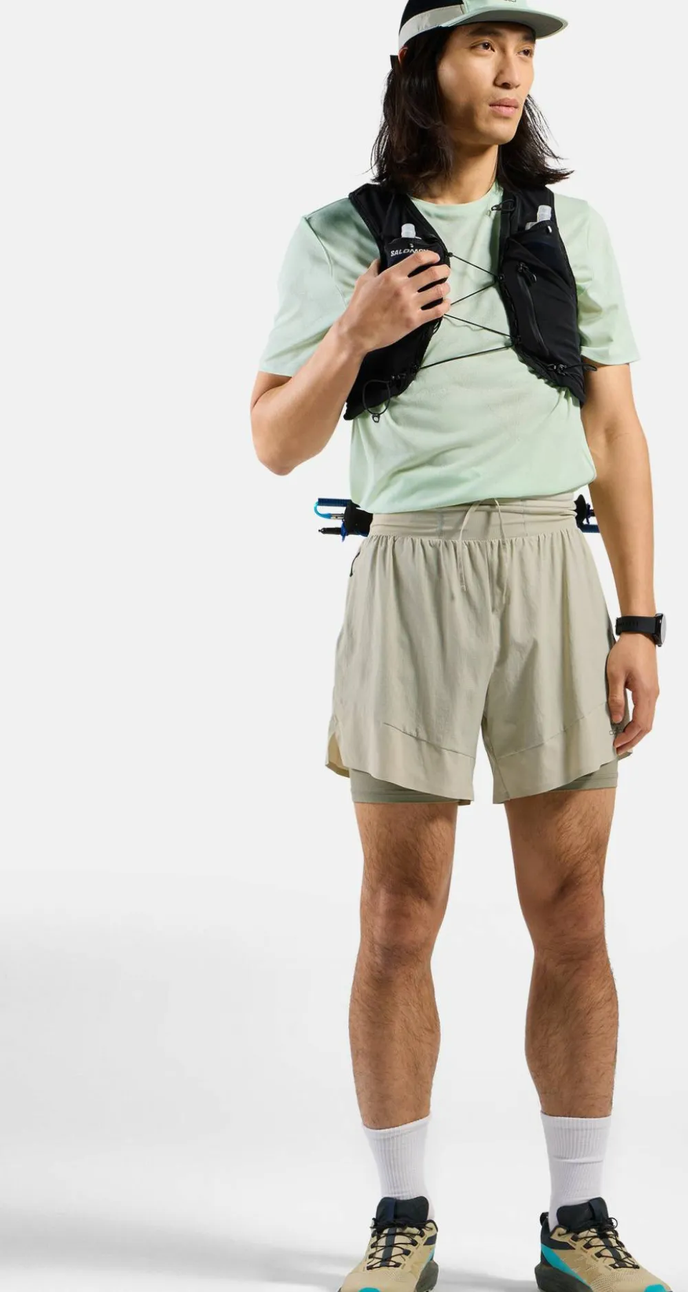 Online Men's X-Alp Trail 6 Inch 2-In-1 Short Herrshorts