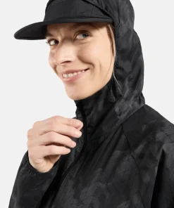 Odlo Women's Jacket Zeroweight Print Black