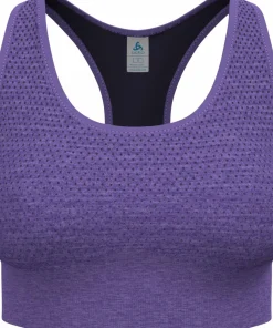 Odlo Women's Odlo Seamless Medium - Padded Sport Bra Afterparty Melange