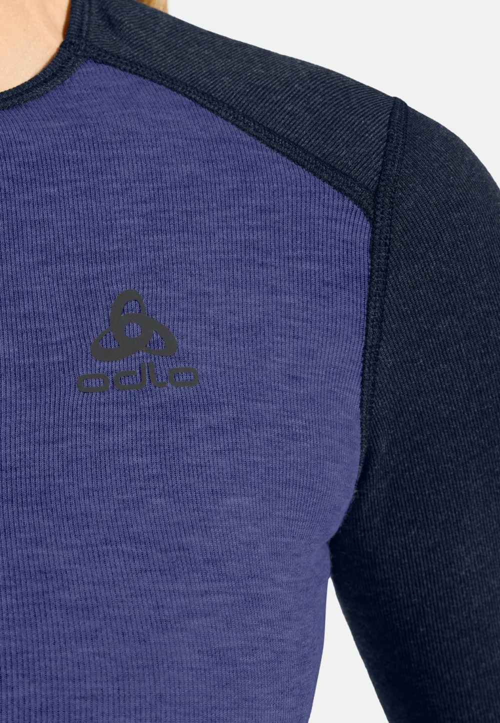 Odlo Women's Set Active Warm Special Dark Sapphire - Skipper Blue