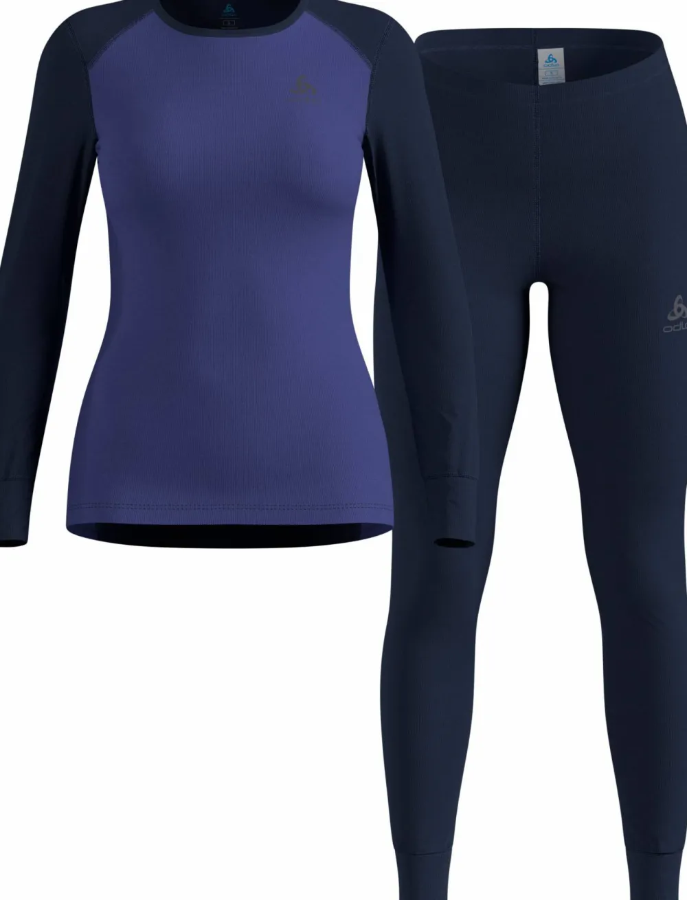 Odlo Women's Set Active Warm Special Dark Sapphire - Skipper Blue