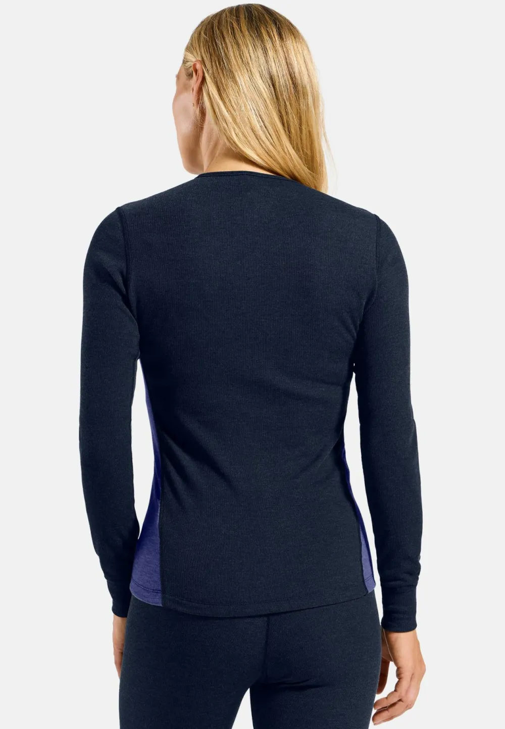 Odlo Women's Set Active Warm Special Dark Sapphire - Skipper Blue