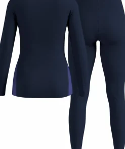 Odlo Women's Set Active Warm Special Dark Sapphire - Skipper Blue
