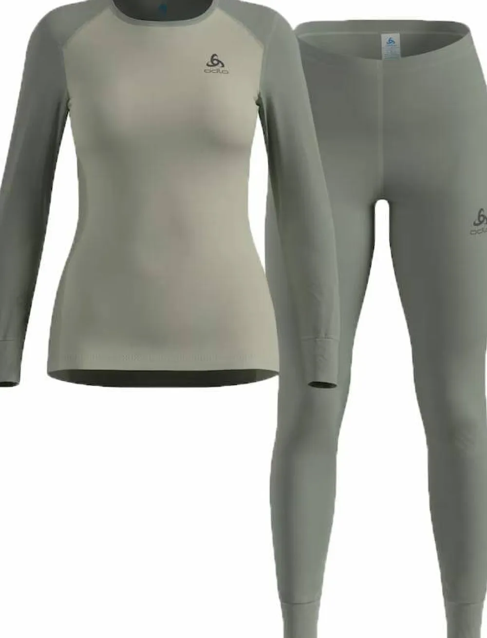 Odlo Women's Set Active Warm Special Shadow - Agate Gray Outlet