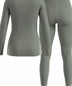 Odlo Women's Set Active Warm Special Shadow - Agate Gray Outlet