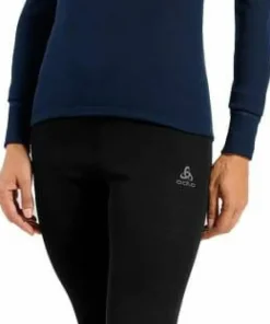 Odlo Women's Pants 3/4 Active Warm Eco Black Best