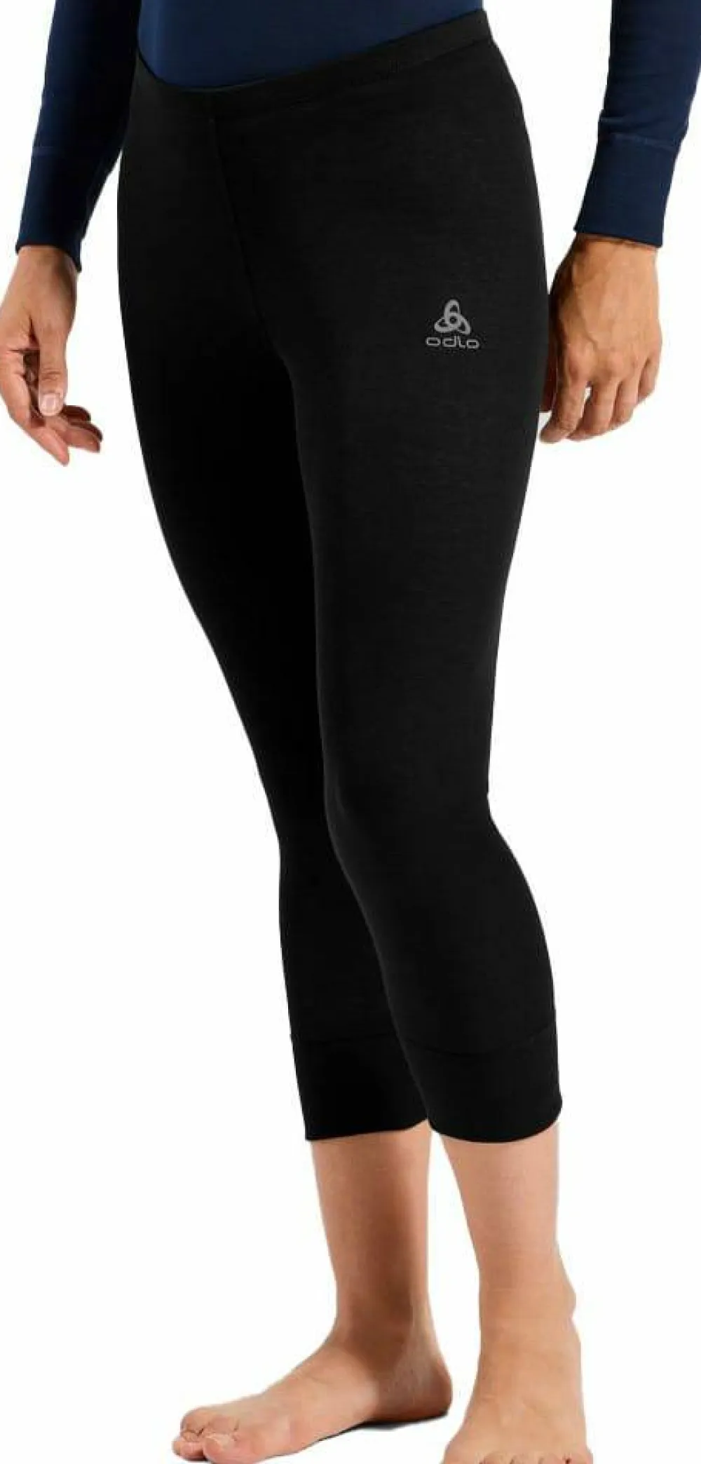 Odlo Women's Pants 3/4 Active Warm Eco Black Best