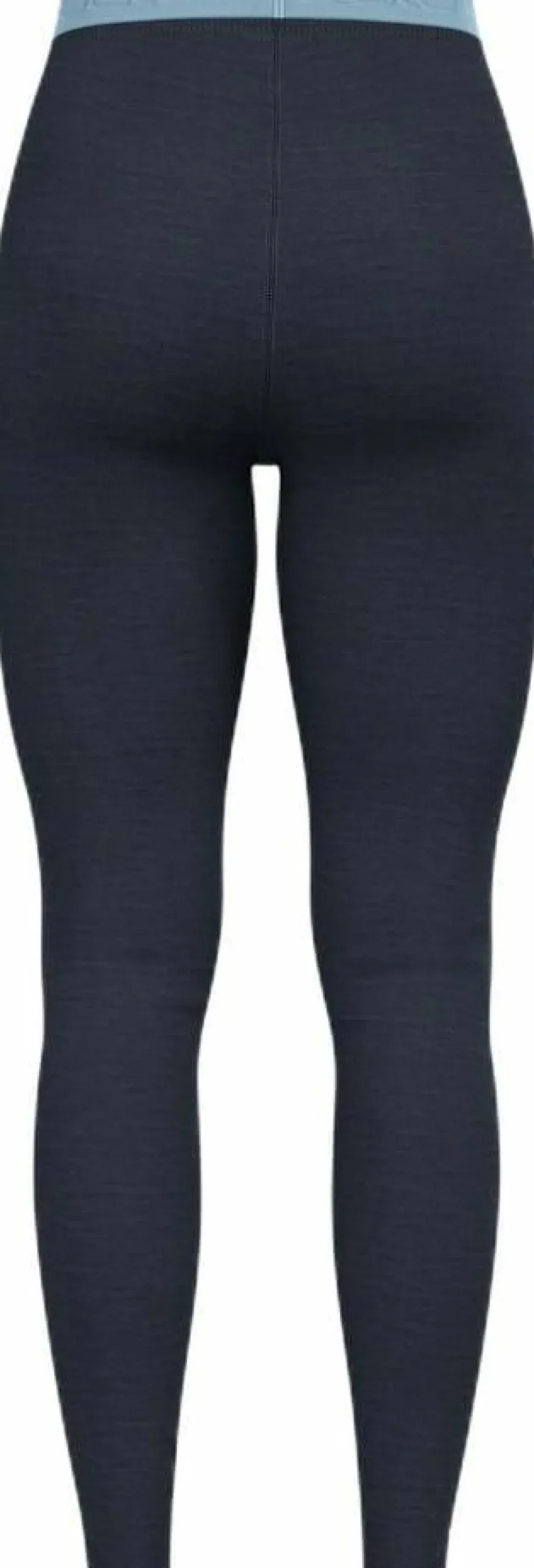 Odlo Women's Performance Wool 150 Base Layer Bottom Provincial Blue - Dark Sapphire Melange