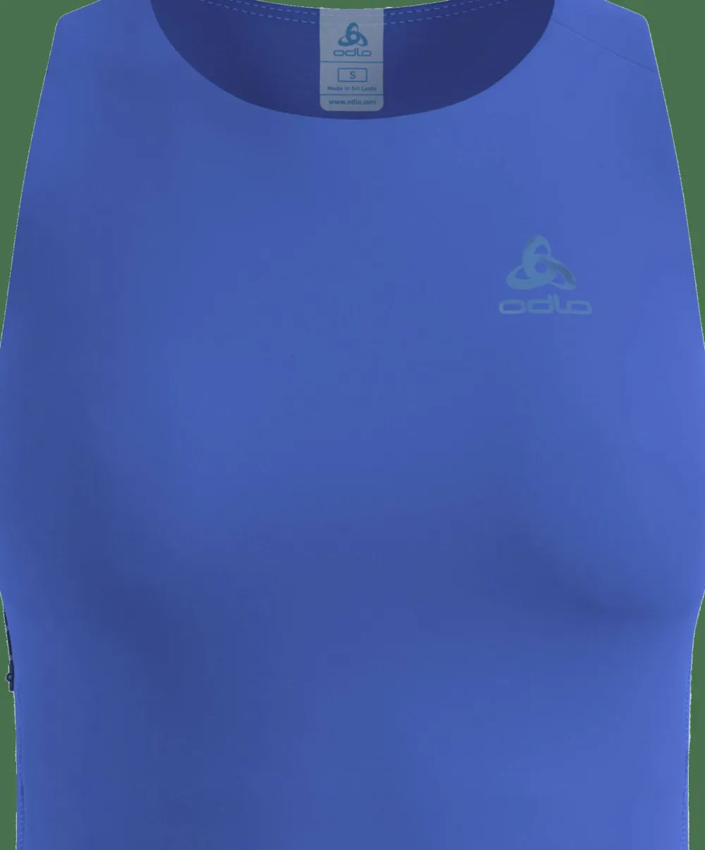 Odlo Women's Tank Crop X-Alp Trail Cargo Dazzling Blue Discount