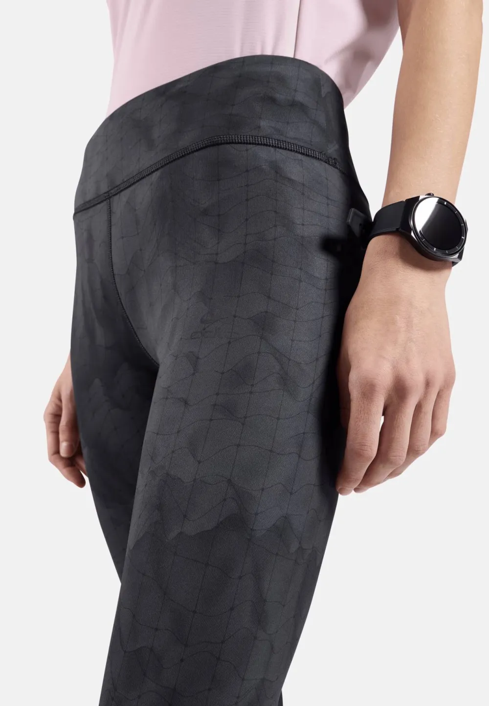 Odlo Women's Tights Zeroweight Print Black Best