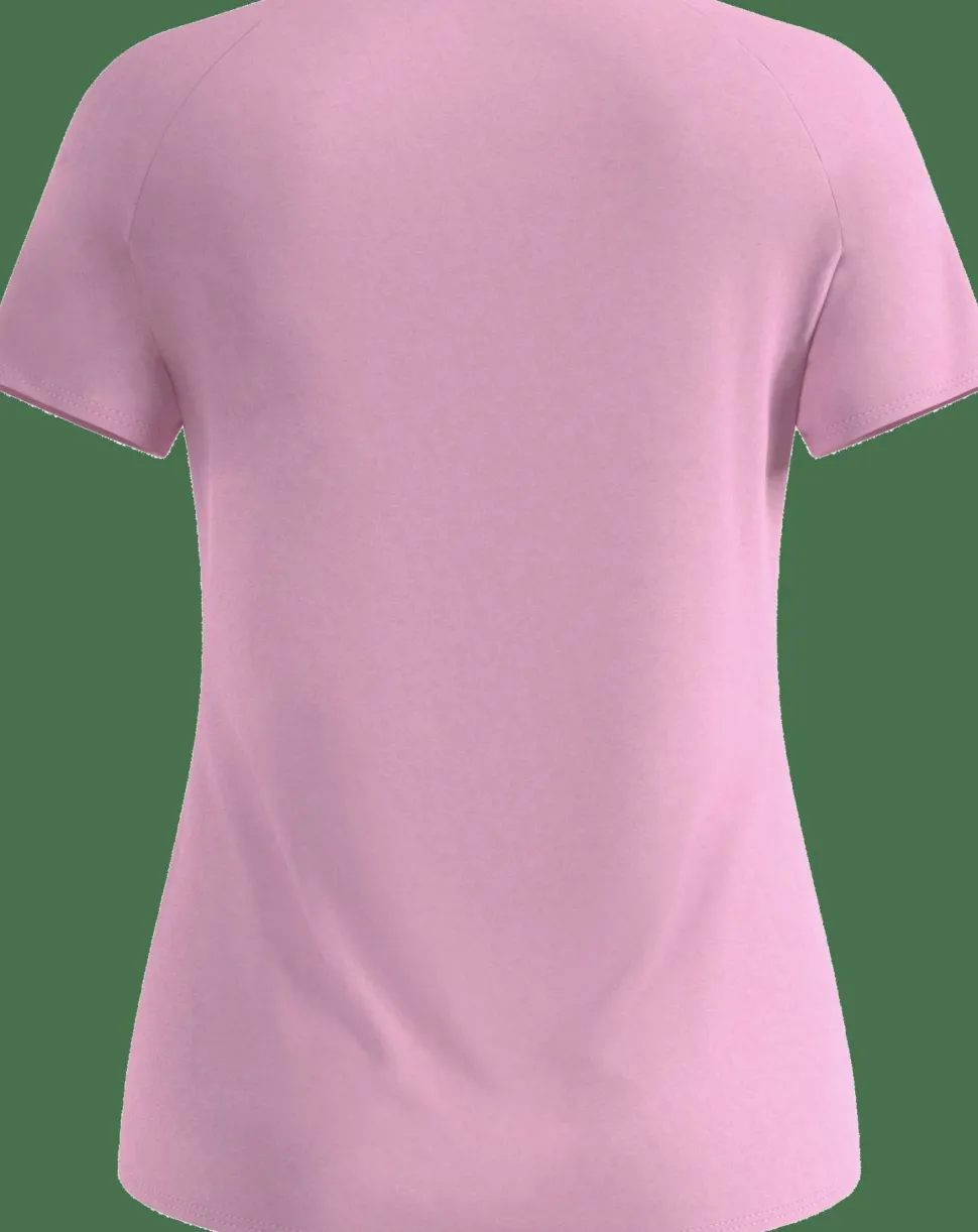 Odlo Women's T-Shirt Crew Neck S/S Essential 365 Hyper Pink Melange