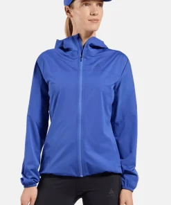 Odlo Women's Zeroweight Waterproof Jacket Dazzling Blue Sale