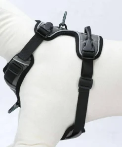 OllyDog Alpine Reflective Harness Flint Hot