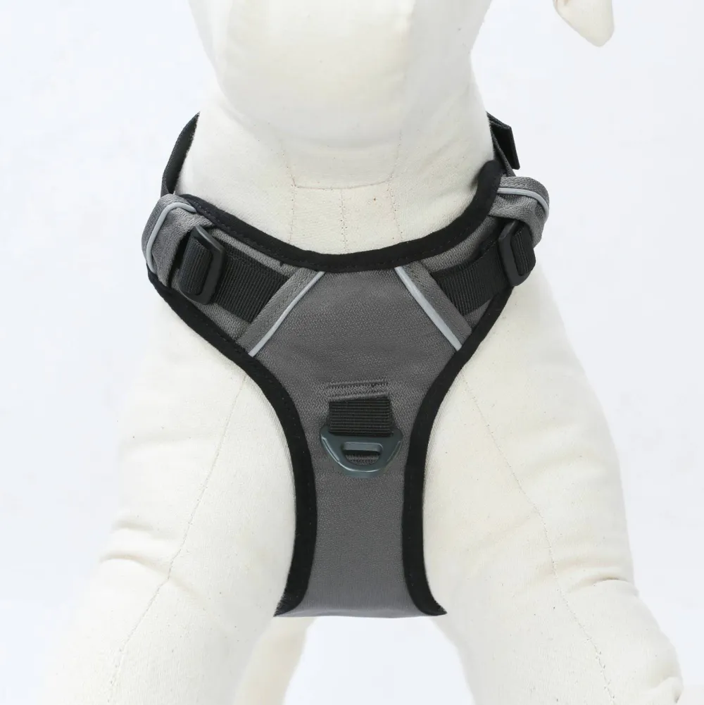 OllyDog Alpine Reflective Harness Flint Hot