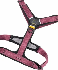 OllyDog Alpine Reflective Comfort Harness Rosewood New