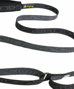 OllyDog Flagstaff Adjustable Leash Raven Bark