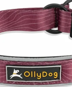 OllyDog Martingale Reflective Comfort Collar Rosewood Sale