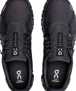 On Men's Cloud 6 Waterproof Black/Black