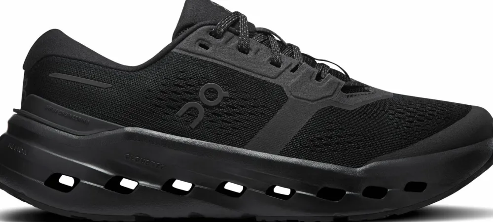 On Men's Cloudrunner 3 Black/Black Online