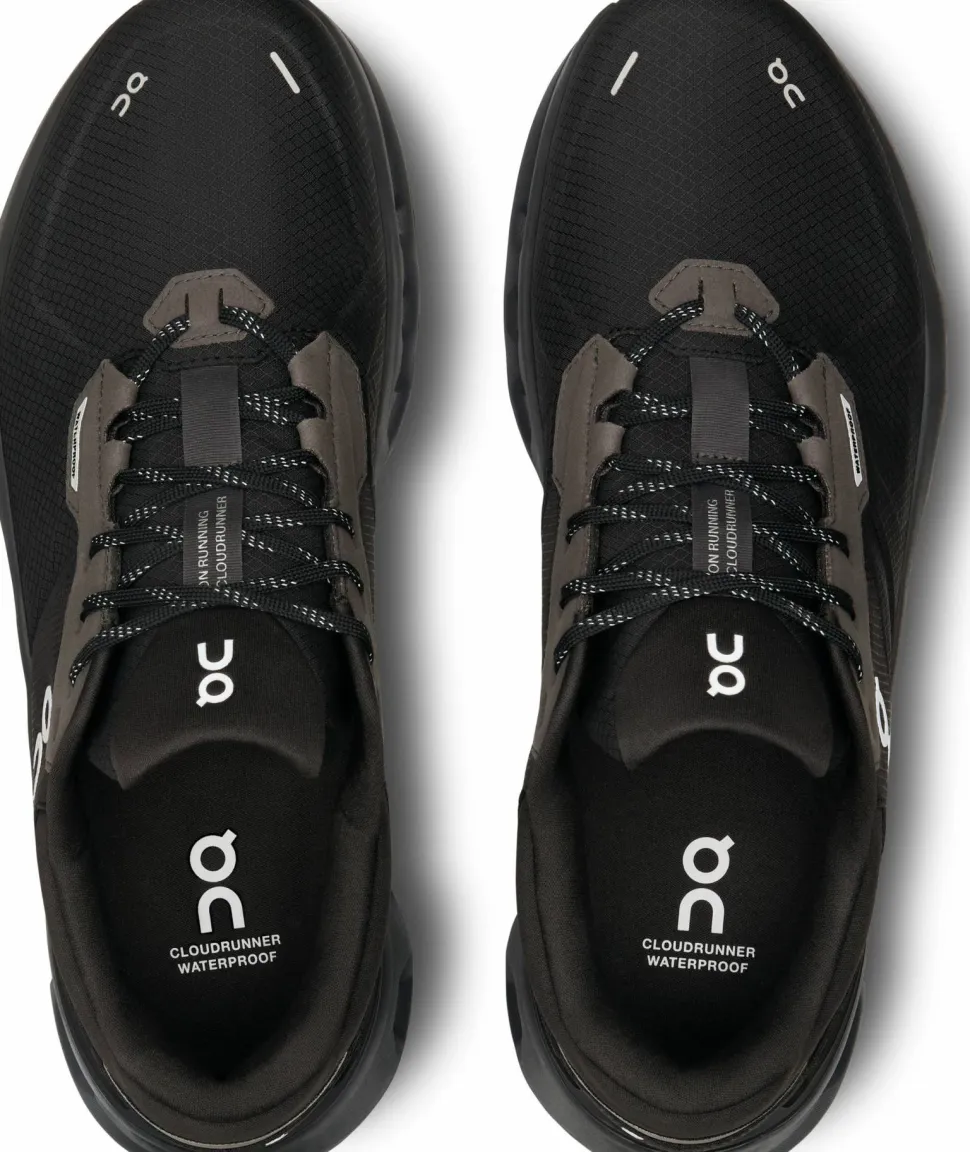 On Men's Cloudrunner 2 Waterproof Magnet/Black