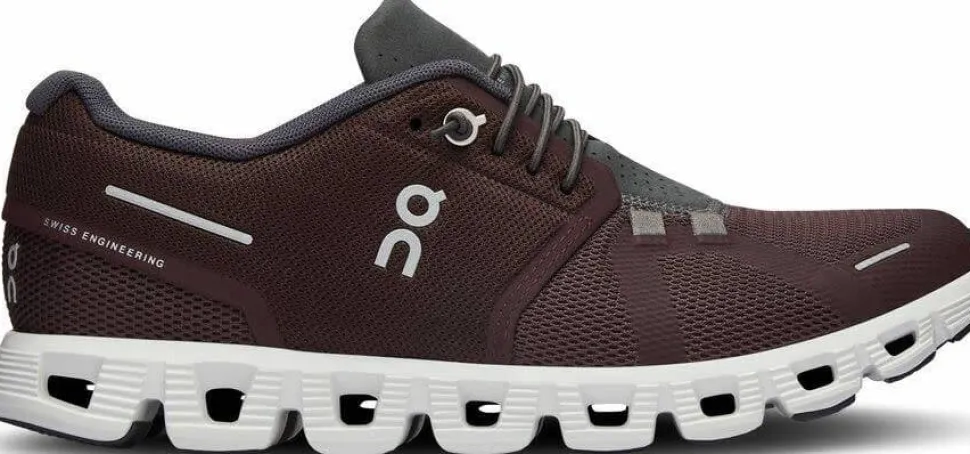 On Women's Cloud 5 Mulberry/Eclipse