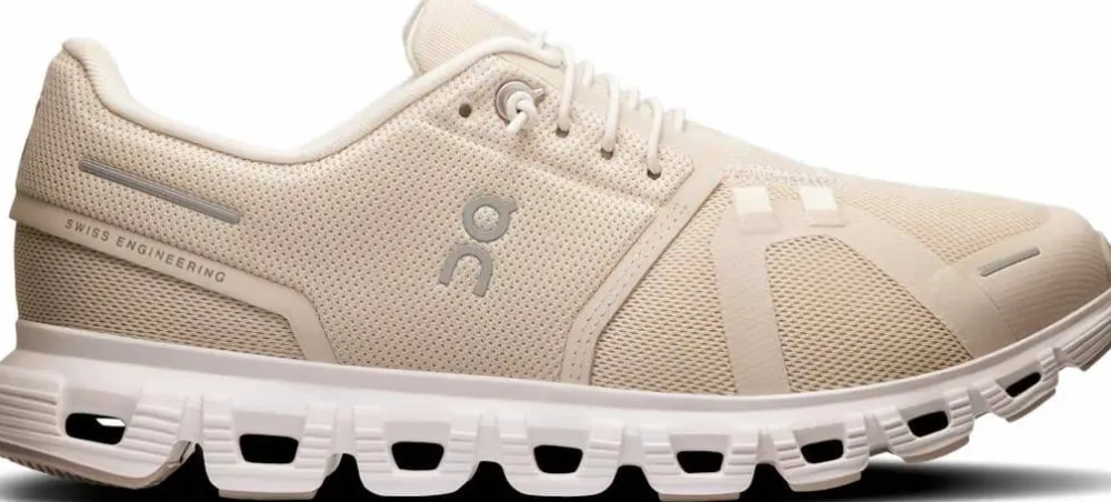 On Women's Cloud 6 Pearl/White Outlet