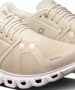 On Women's Cloud 6 Pearl/White Outlet