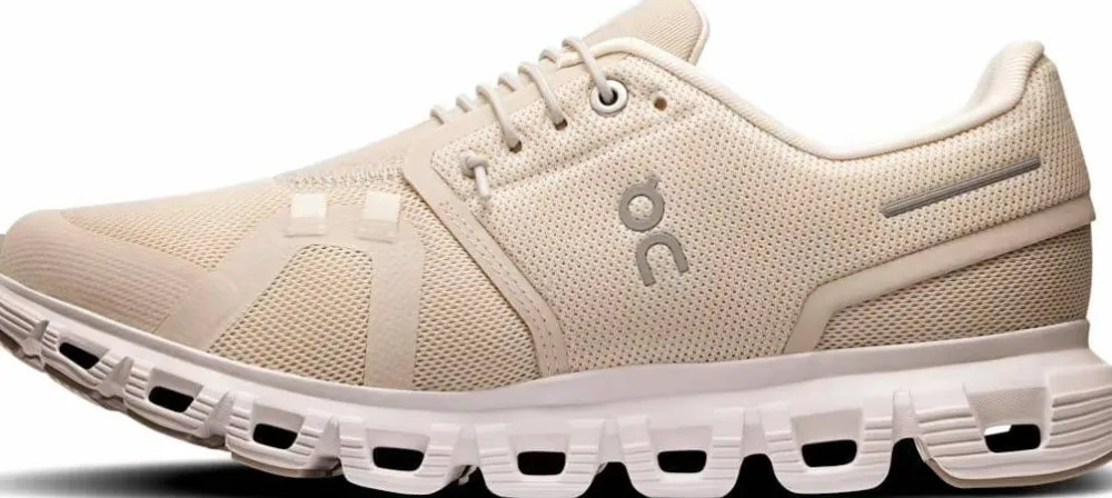 On Women's Cloud 6 Pearl/White Outlet