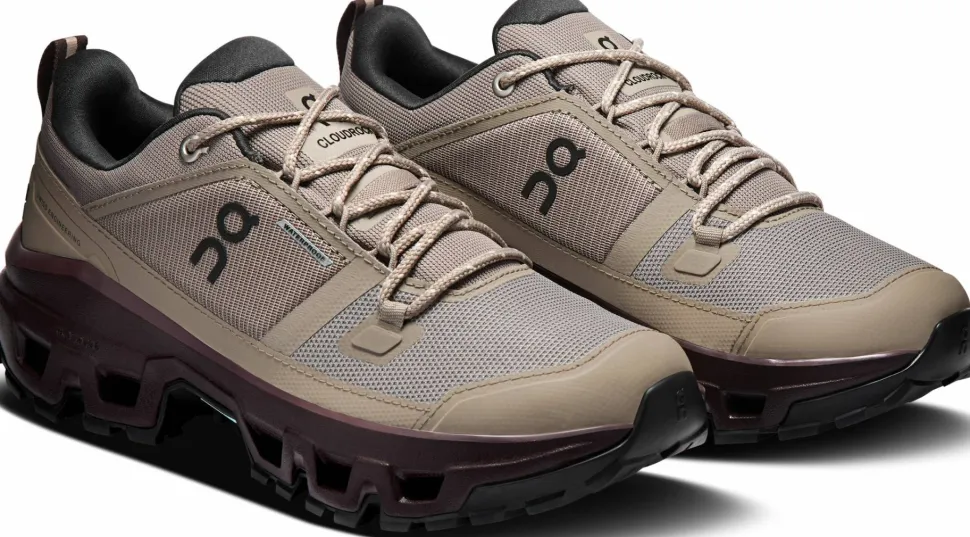 On Women's Cloudrock Low Waterproof Cinder/Ox