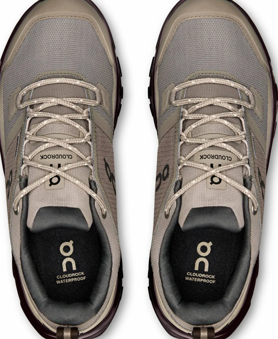 On Women's Cloudrock Low Waterproof Cinder/Ox