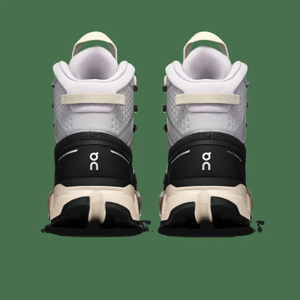 On Women's Cloudrock Trek Waterproof Silver/Cream