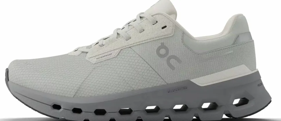On Women's Cloudrunner 2 Waterproof Iceberg/Alloy