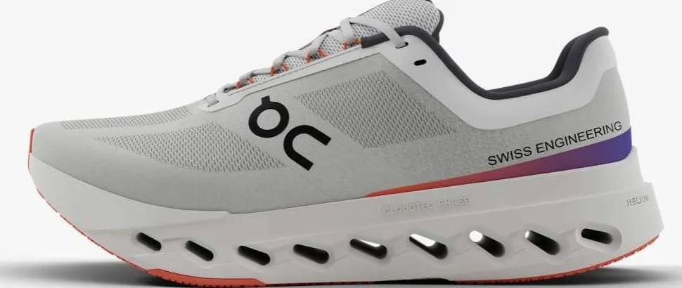 On Women's Cloudsurfer Next White/Flame