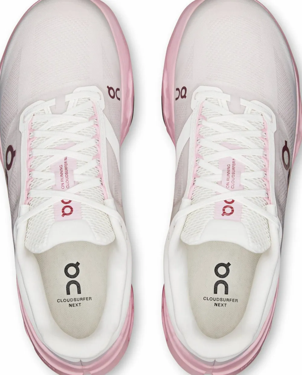 On Women's Cloudsurfer Next Pey/Ivory Peony/Ivory Sale