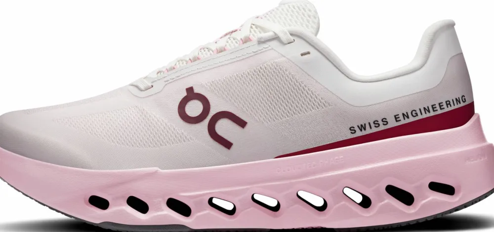 On Women's Cloudsurfer Next Pey/Ivory Peony/Ivory Sale
