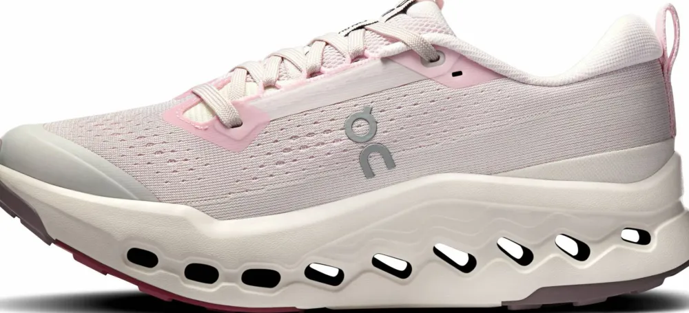 On Women's Cloudsurfer Trail 2 Lily/Gardenia Hot