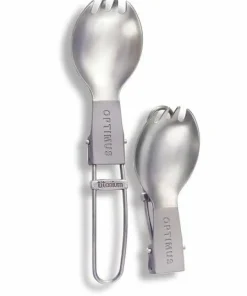 Hot Titanium Folding Spork Titanium Kök & Tillbehör