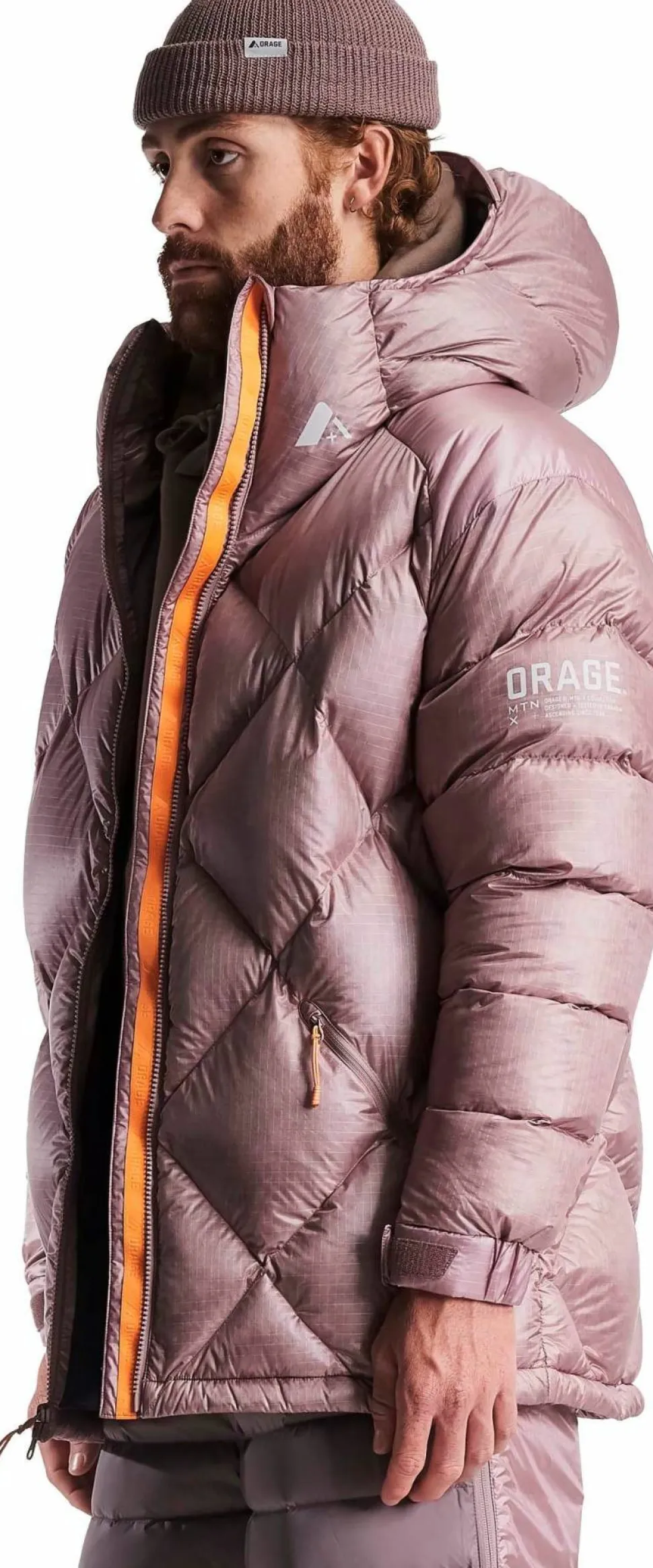 Orage Unisex MTN-X Echo Down Jacket Light Plum
