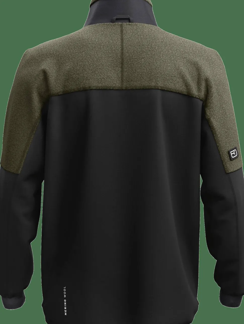 Ortovox Men's Fleece Teddy Jacket Dark Wild Herbs