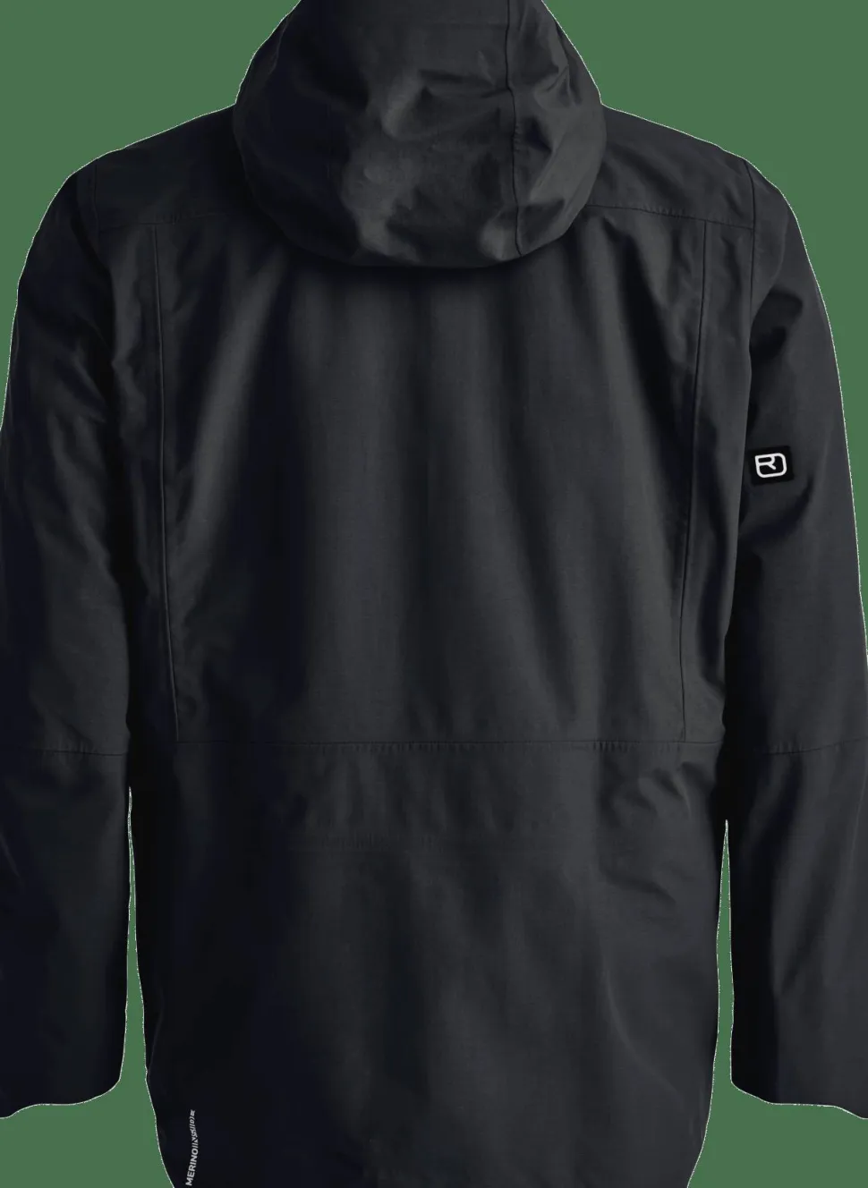 Ortovox Men's Ravine Plus 3-Layer Jacket Black Raven